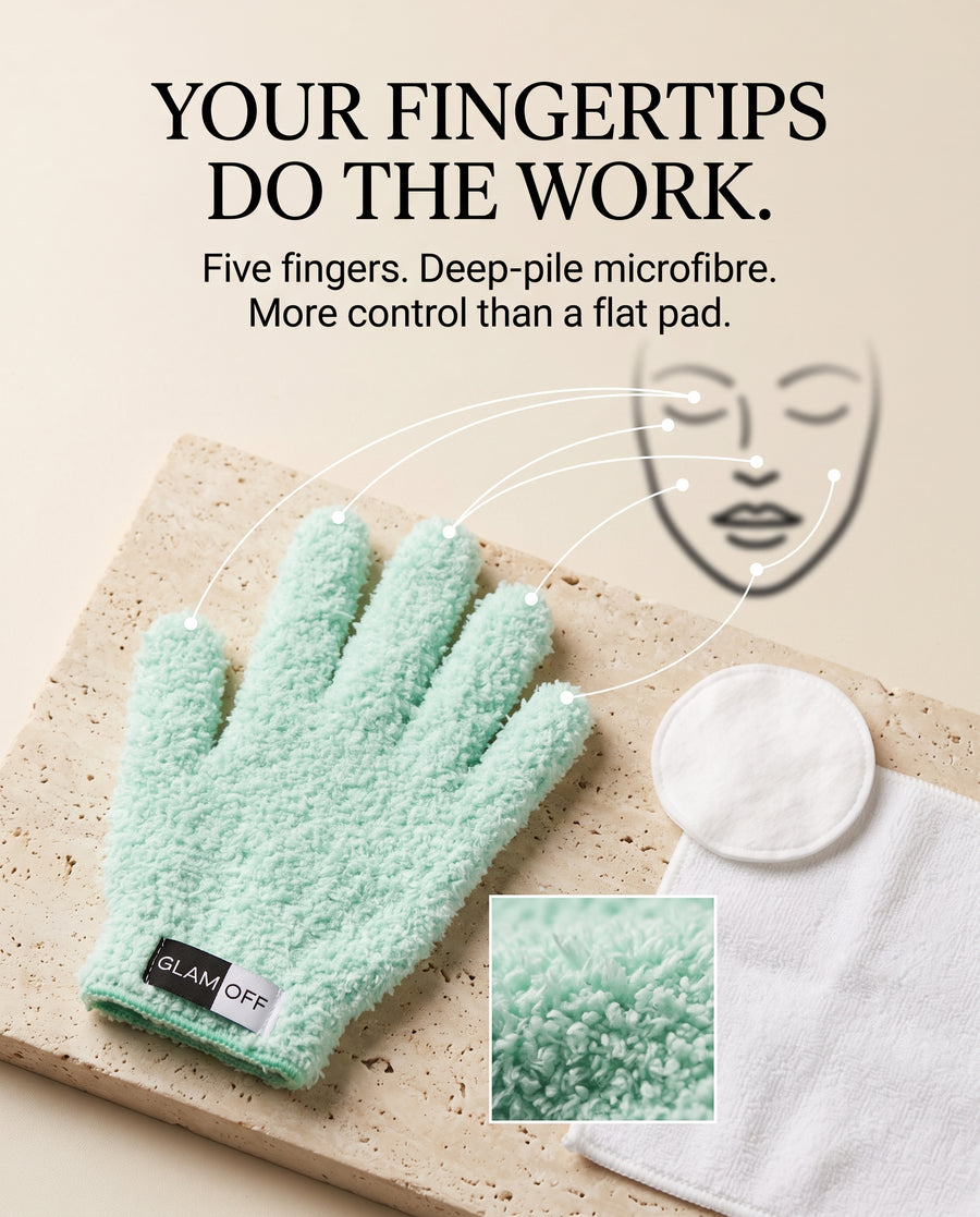 Makeup Remover Gloves – Mint